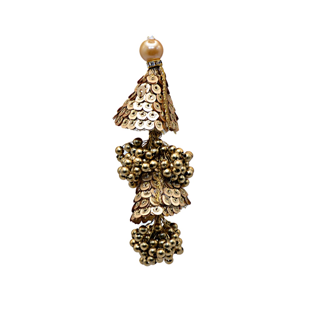 Fancy Tassel With Gota & Pearl