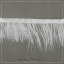 4" Inch Classic Soft Fluffy Ostrich Feather Fringe Trim