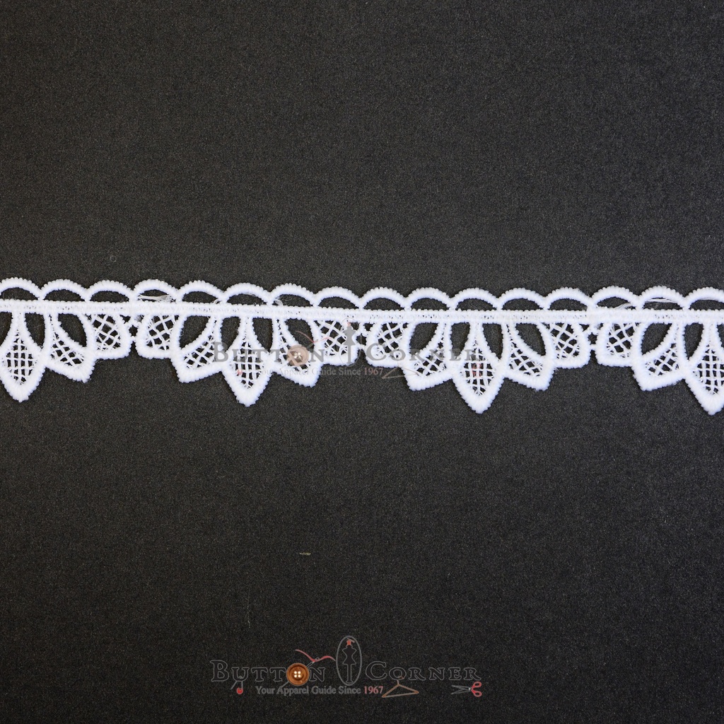 One Side Border Shuttle Lace