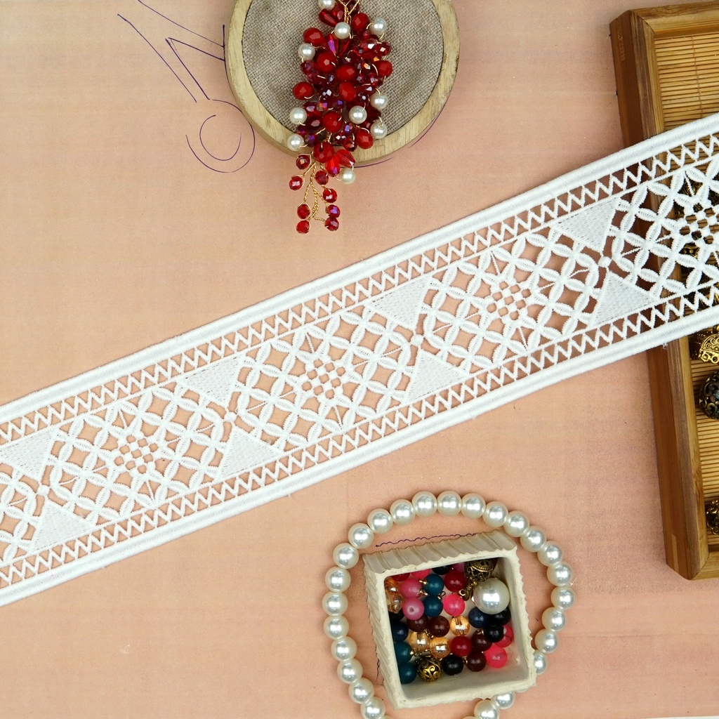 Double Side Border Shuttle Lace