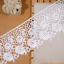 One Side Border Shuttle Lace