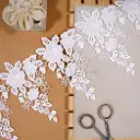 Floral Design Shuttle Lace