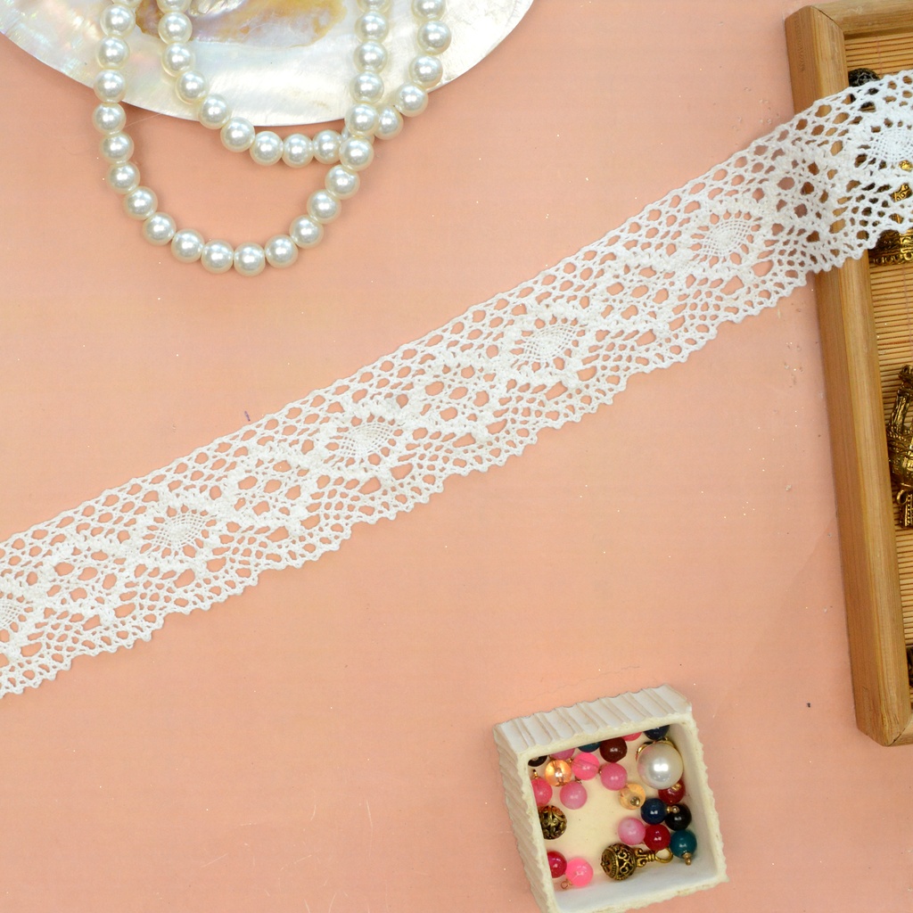 Double Side Border Shuttle Lace