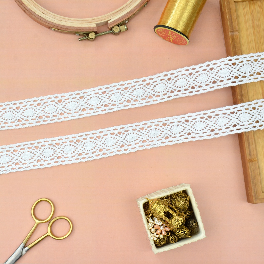 Double Side Border Crochet Lace