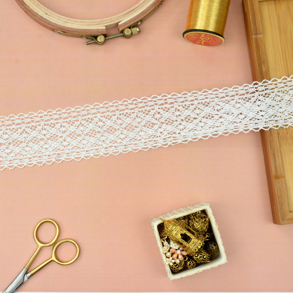 Double Side Border Crochet Lace