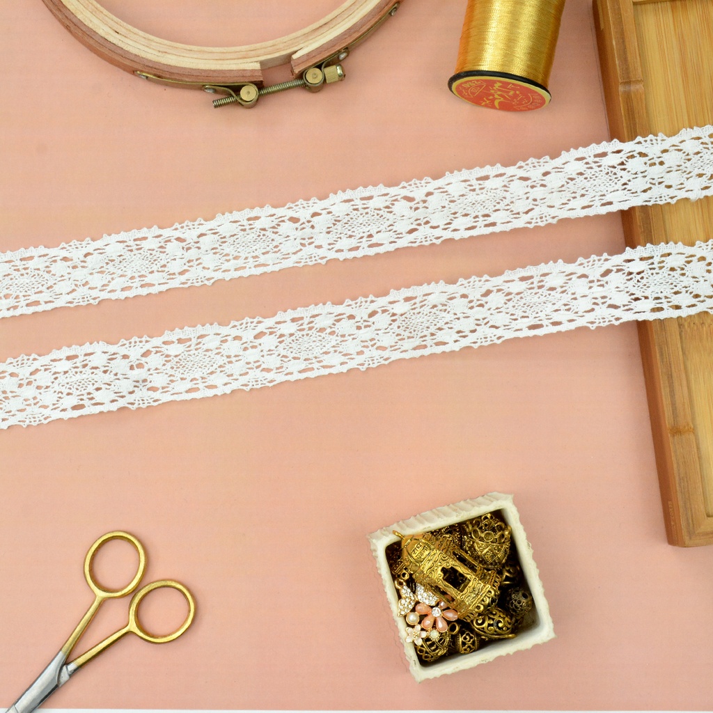 One-Sided Border Crochet Lace