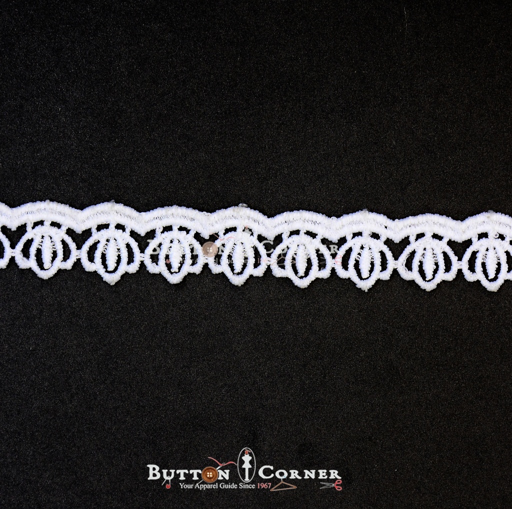 One Side Border Shuttle Lace