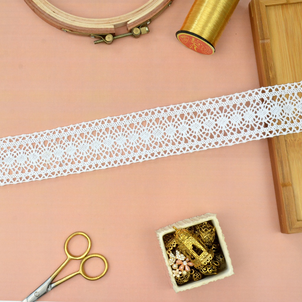 Double Side Border Crochet Lace