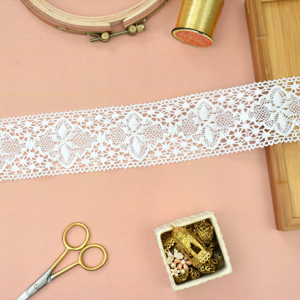 Double Side Border Crochet Lace