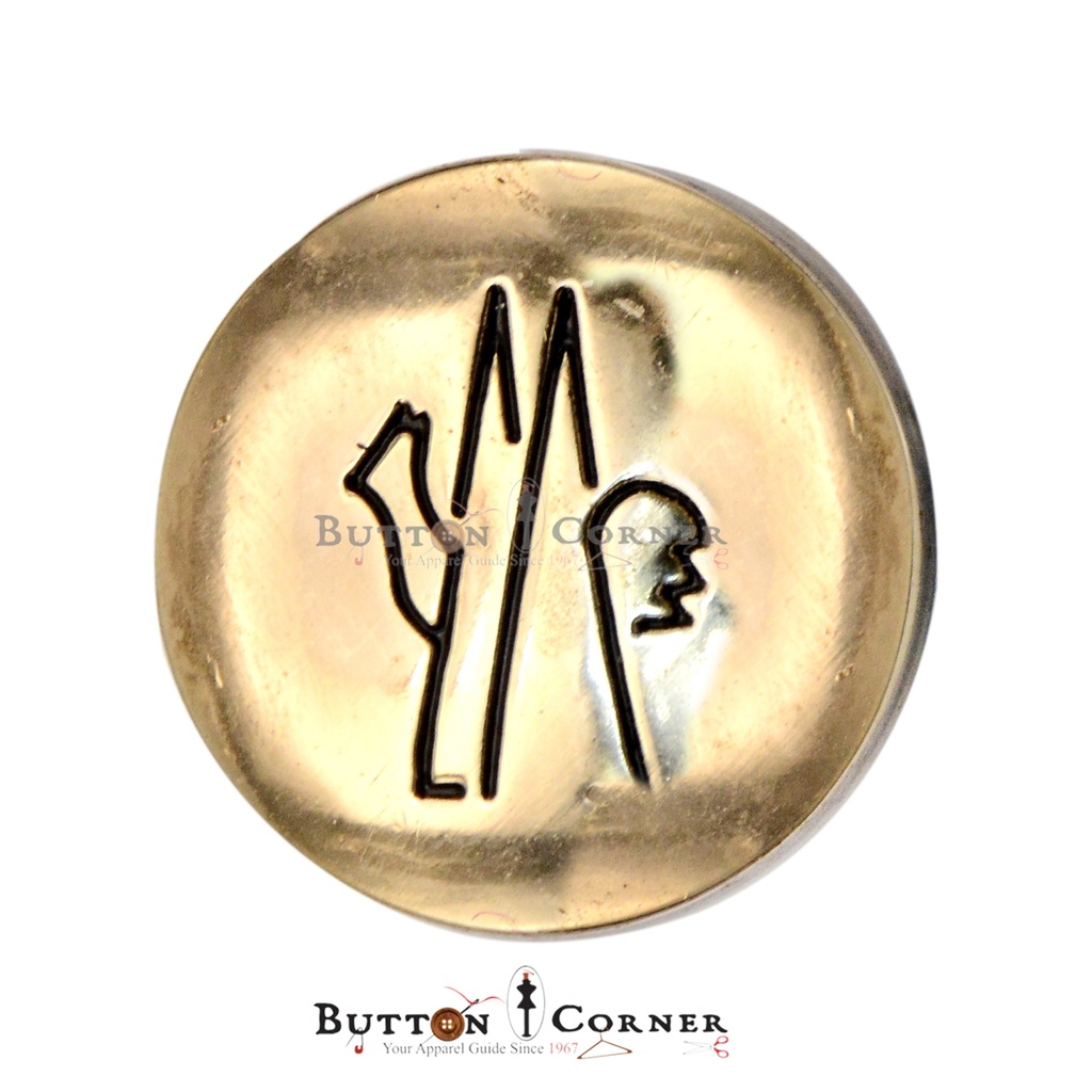 Laser Cut Round Shape Suiting Button