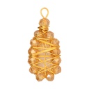 Crystals Copper Wire Wrapped Hanging