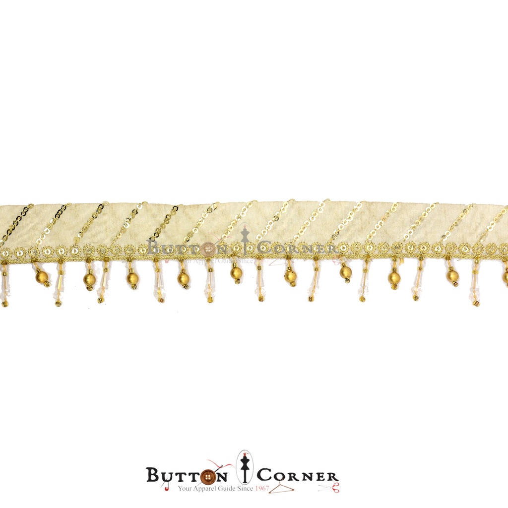 Fancy Sequence Crystal Hanging Lace