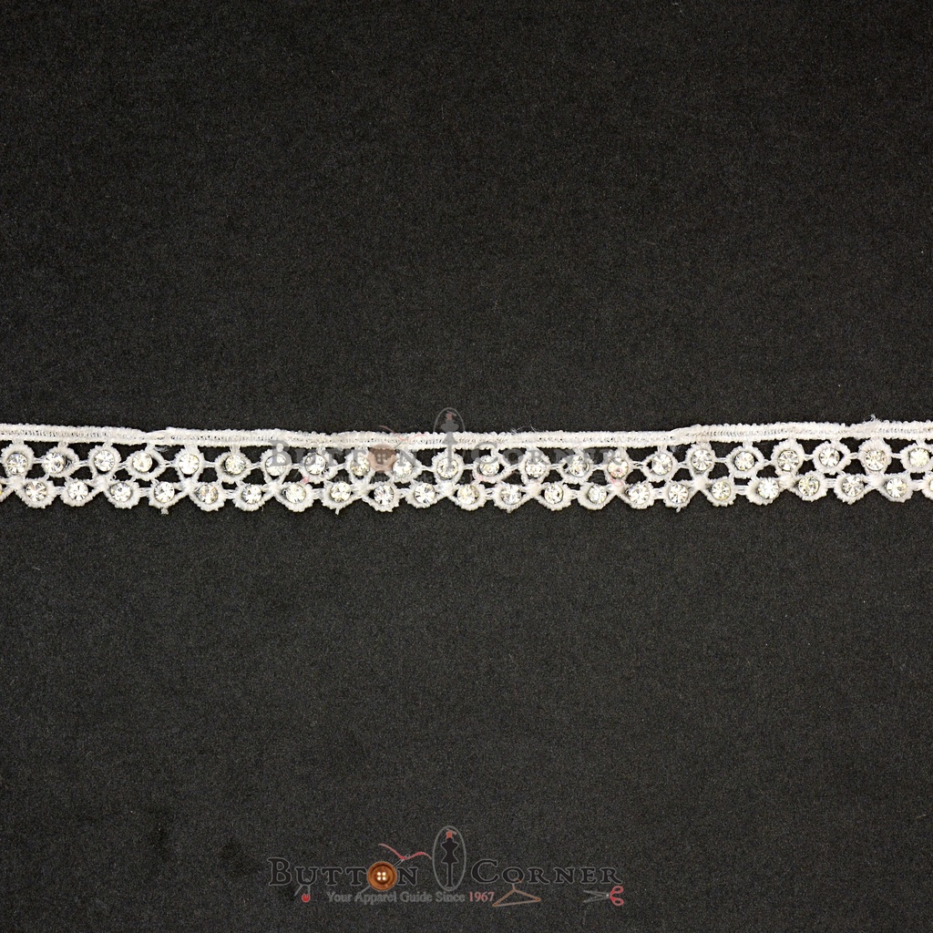 Fancy Shuttle Crystal Lace