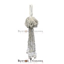 Fancy Glass Beads Crystal Tassel