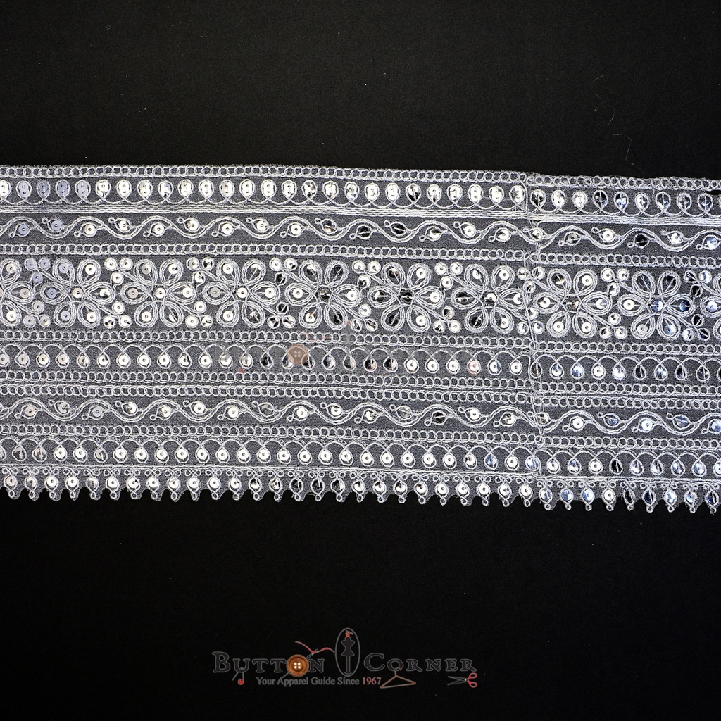 Fancy Sequence Gota Lace