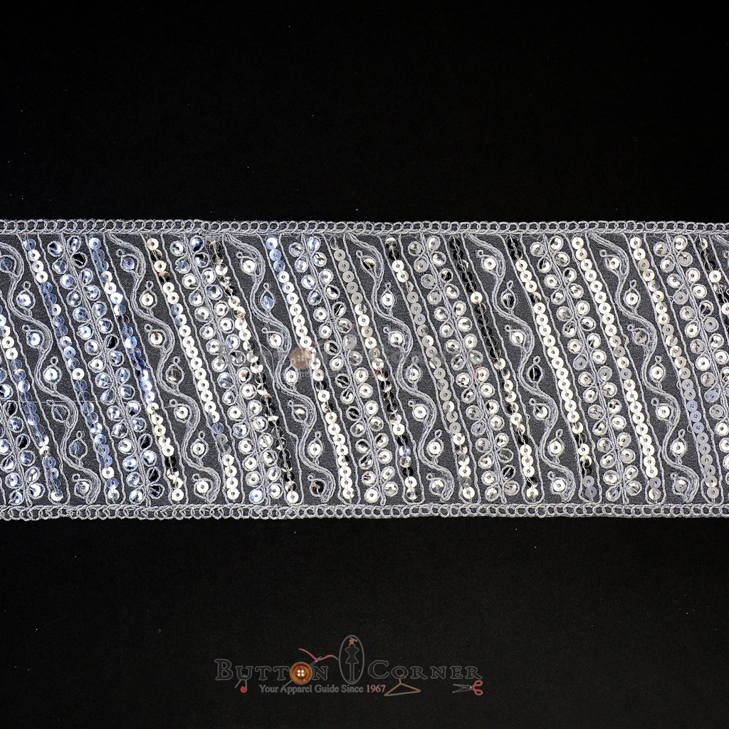 Fancy Sequence Gota Lace