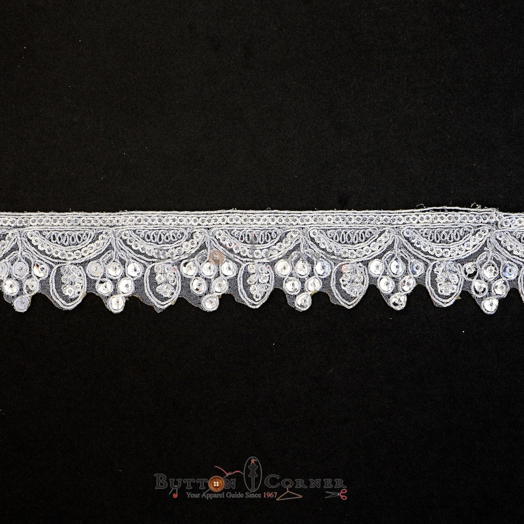 Fancy Sequence Gota Lace