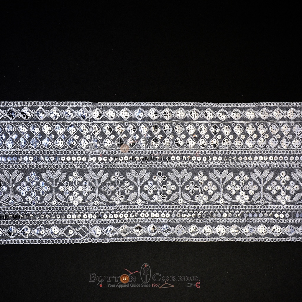 Fancy Sequence Gota Lace