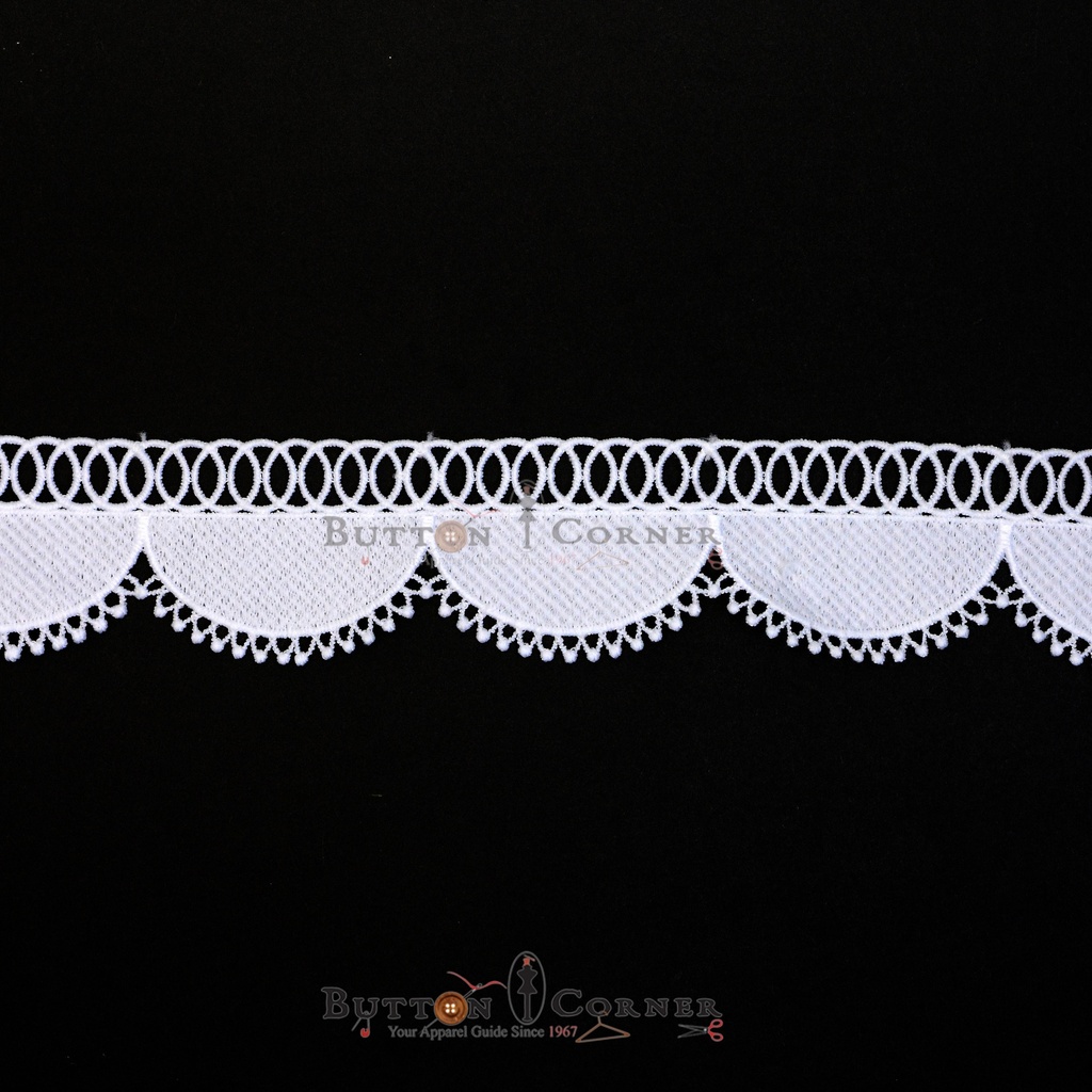 One Side Border Shuttle Lace