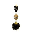 Fancy Pearl & Crystal Tassel
