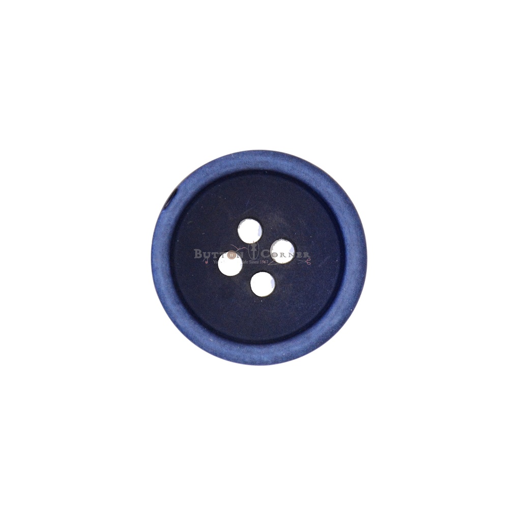 Thick Rimmed Border Polyester Resin Suiting Button