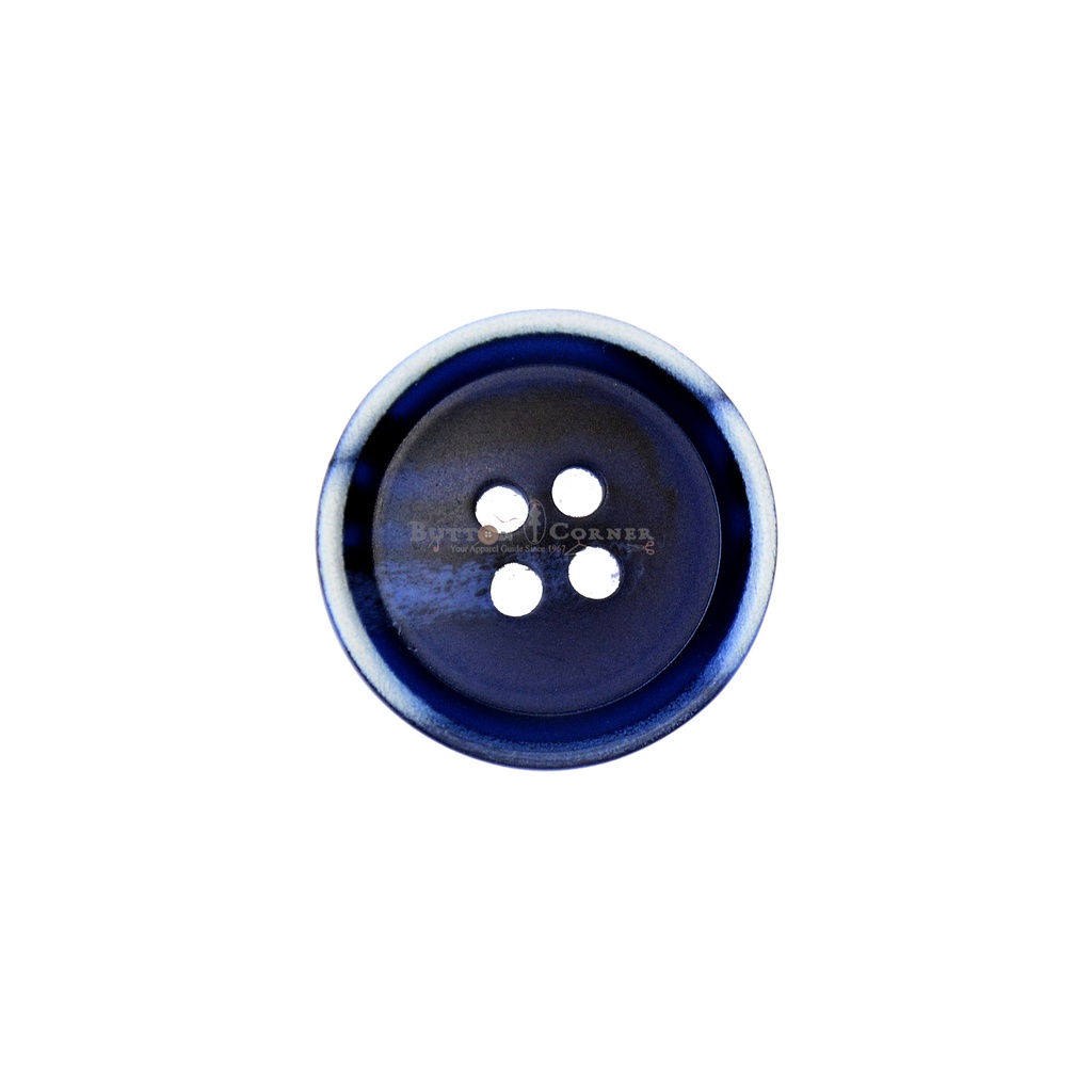 Faux Horn Style Suiting Rod Button