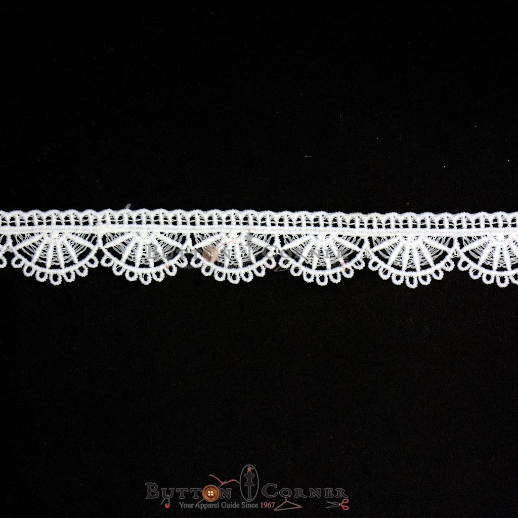 One Side Border Shuttle Lace