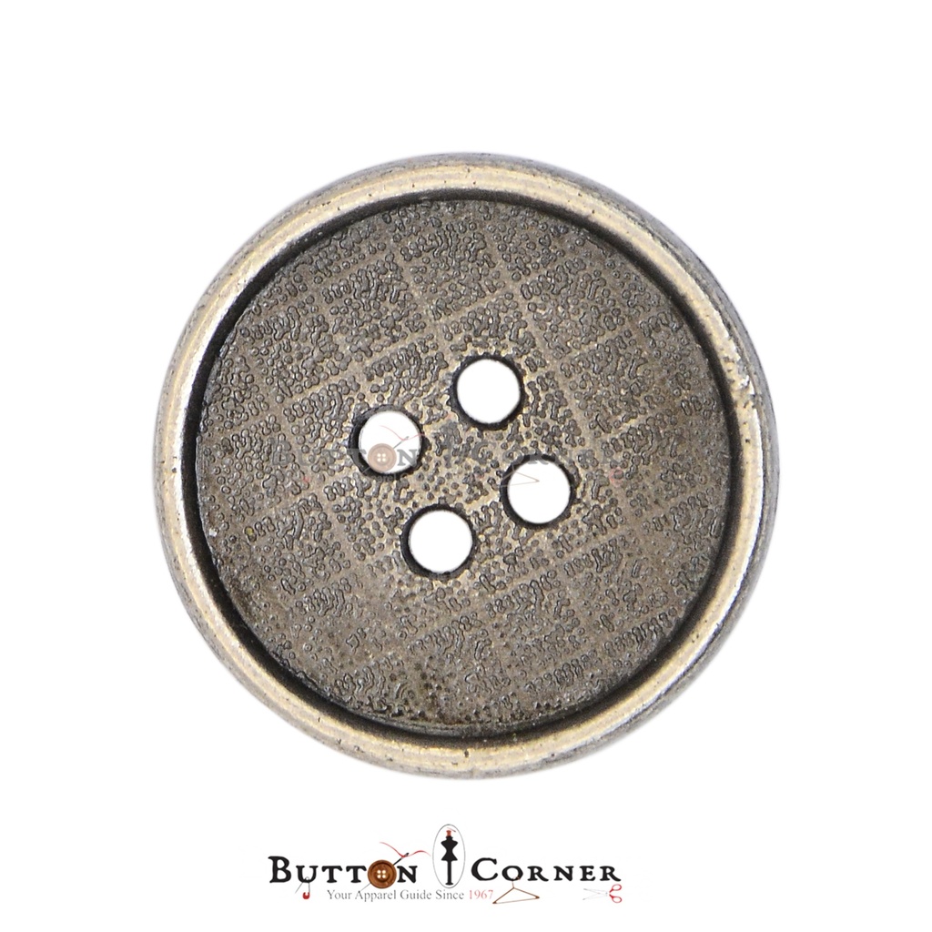 Check Design 4 Hole Suiting Button
