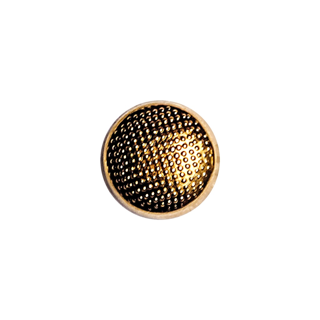 Dotted Design Metal Shank Button