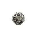 Octagon Shape Stone Shank Button