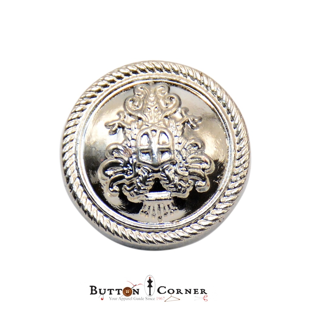Vintage Design Metal Suiting Button