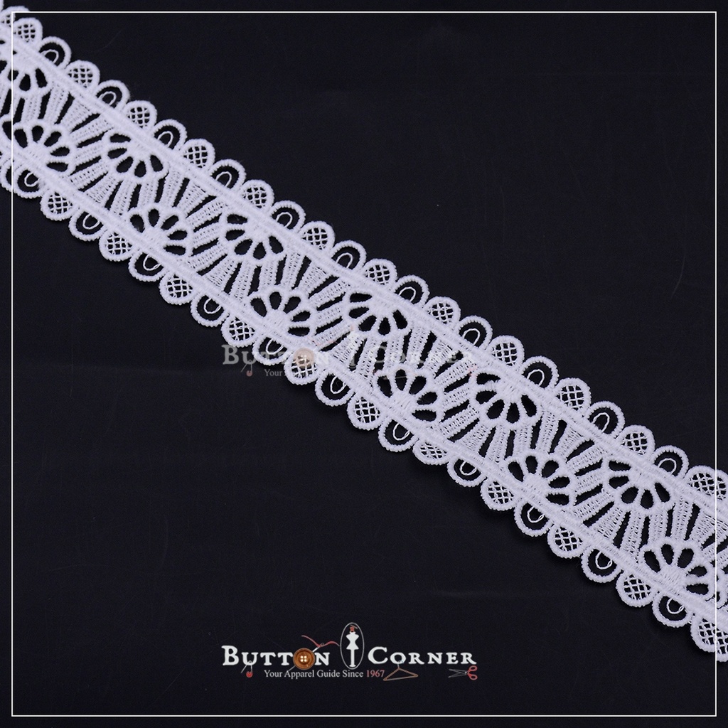 Double Side Border Shuttle Lace