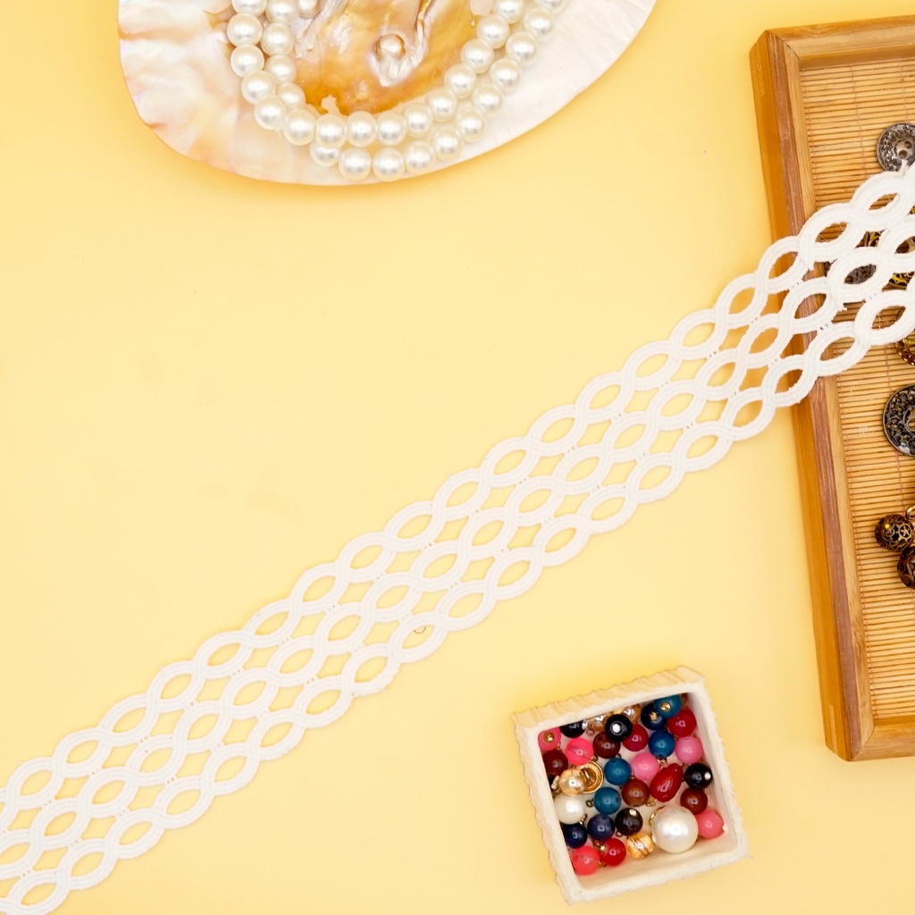 Double Side Border Shuttle Lace