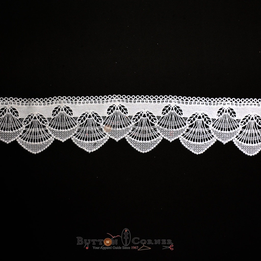 One Side Border Shuttle Lace