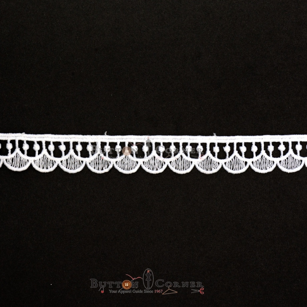 One Side Border Shuttle Lace