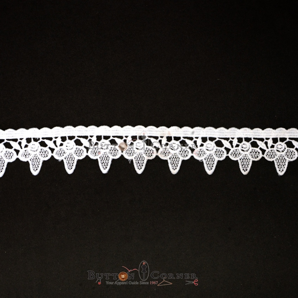 One Side Border Shuttle Lace
