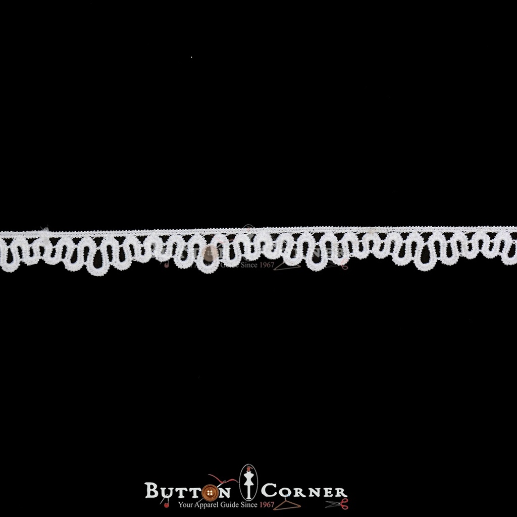 One Side Border Shuttle Lace