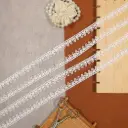 One Side Border Shuttle Lace