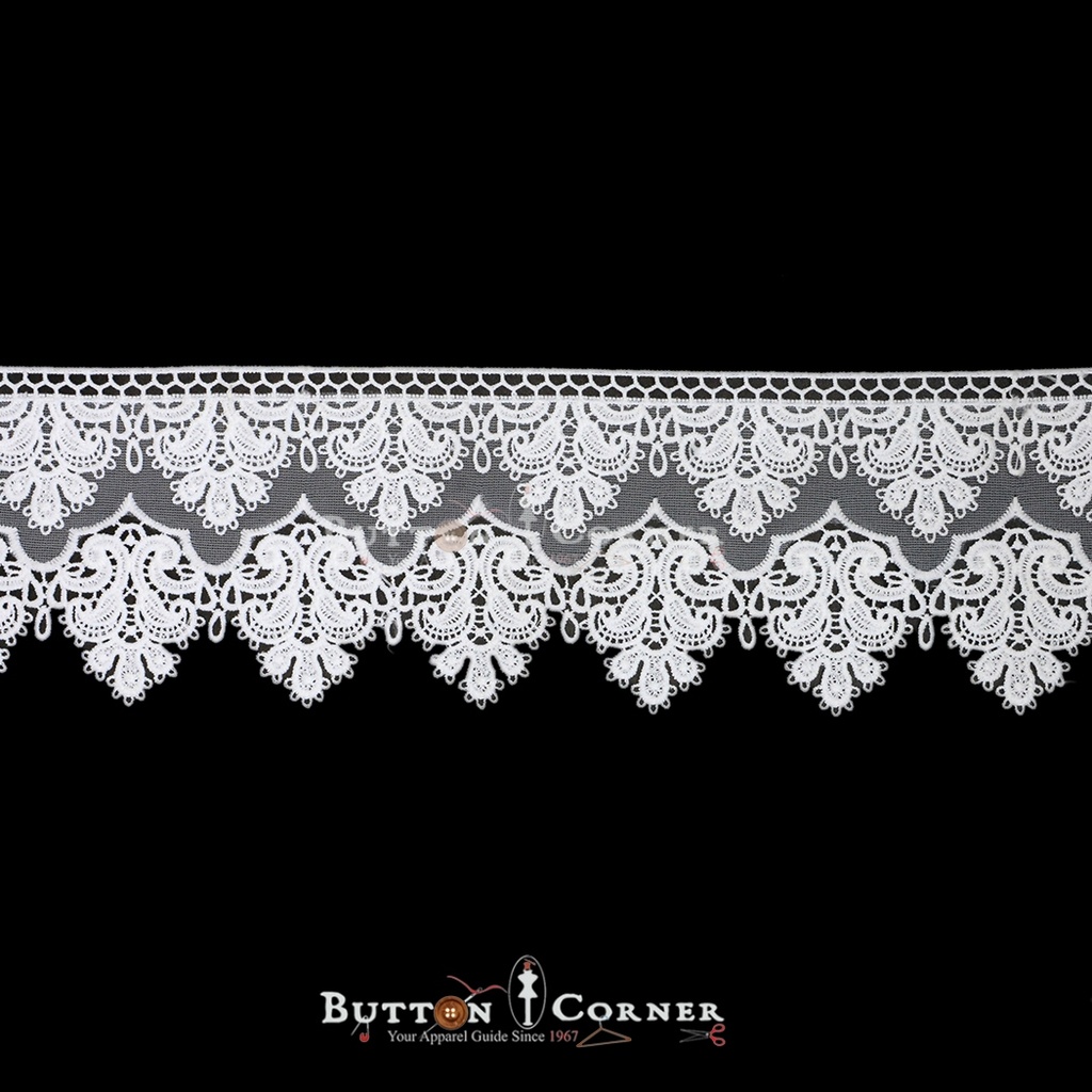 One Side Border Net Lace
