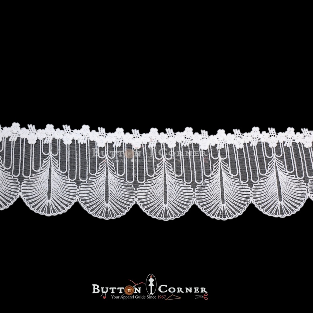 One Side Border Net Lace