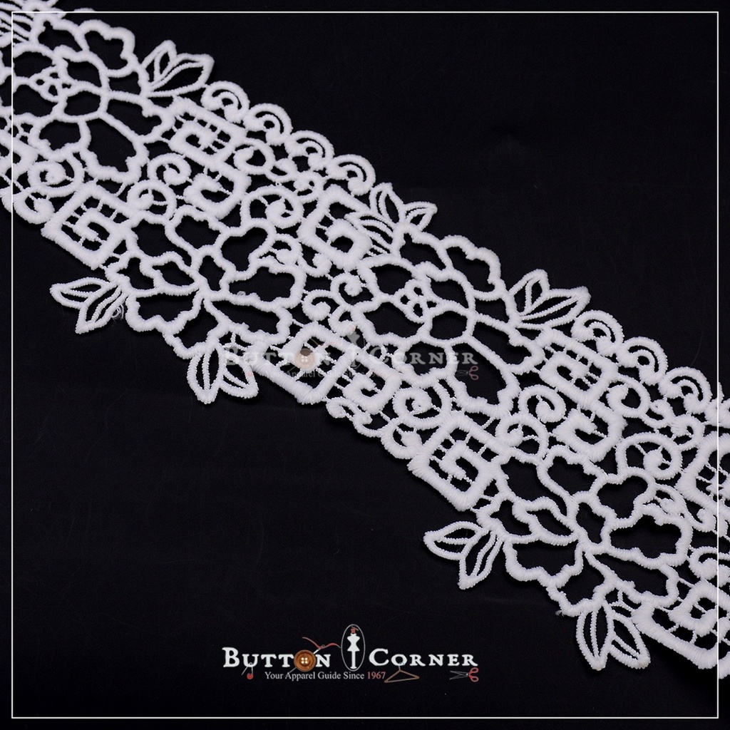 Double Side Border Shuttle Lace