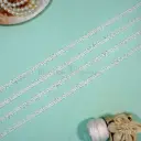 One Side Border Shuttle Lace