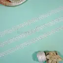 One Side Border Shuttle Lace