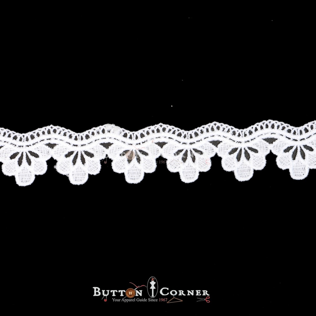 One Side Border Shuttle Lace
