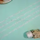 One Side Border Shuttle Lace