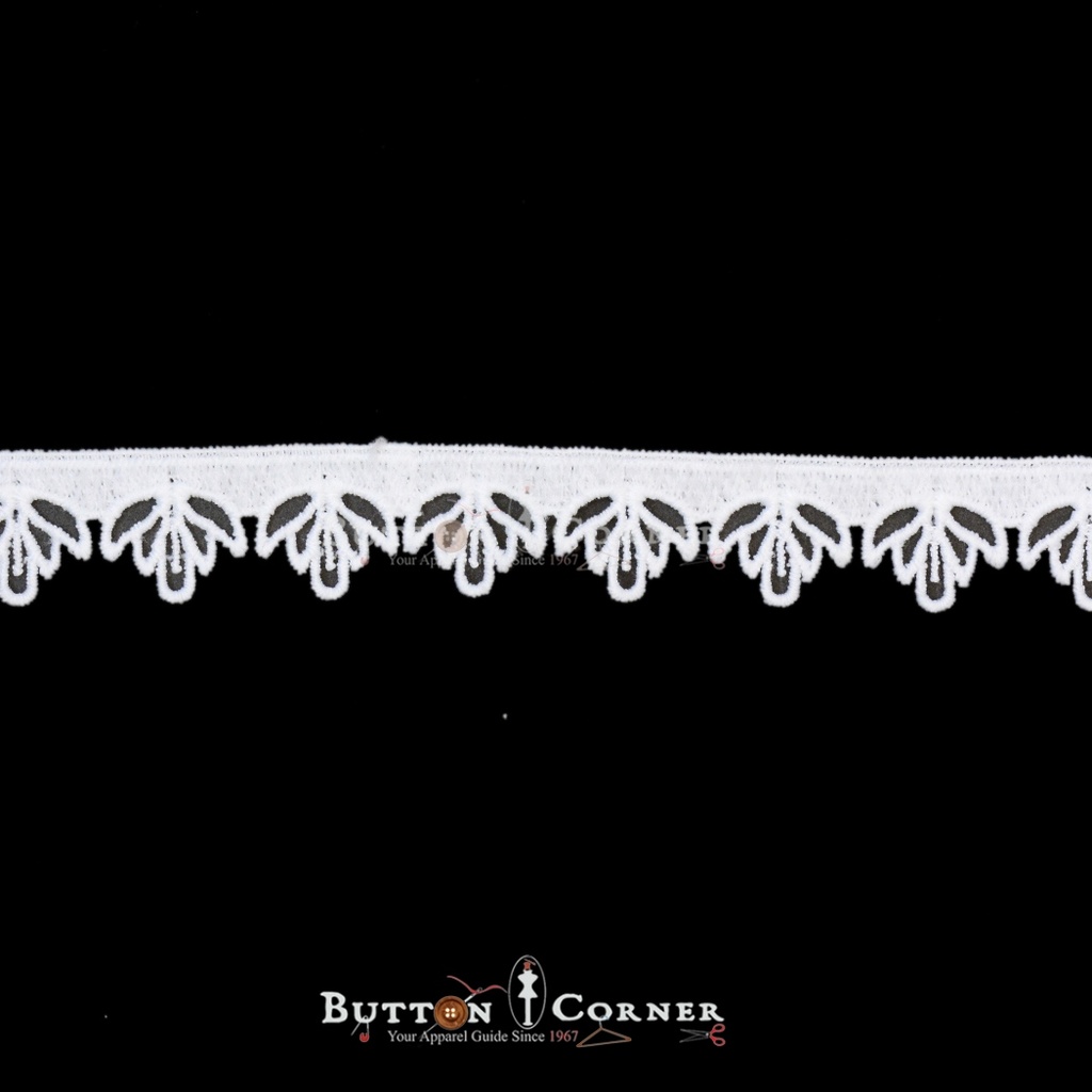 One Side Border Shuttle Lace