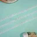 One Side Border Shuttle Lace