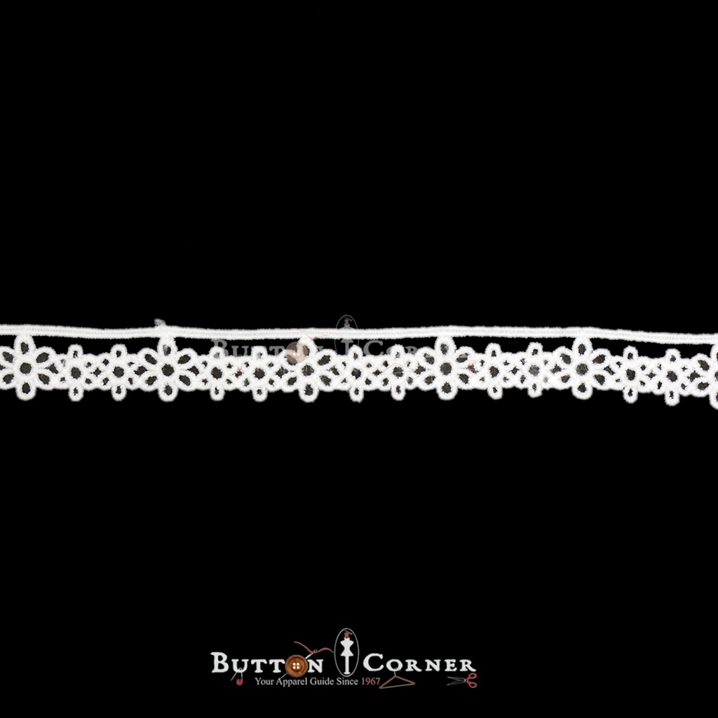 One Side Border Shuttle Lace