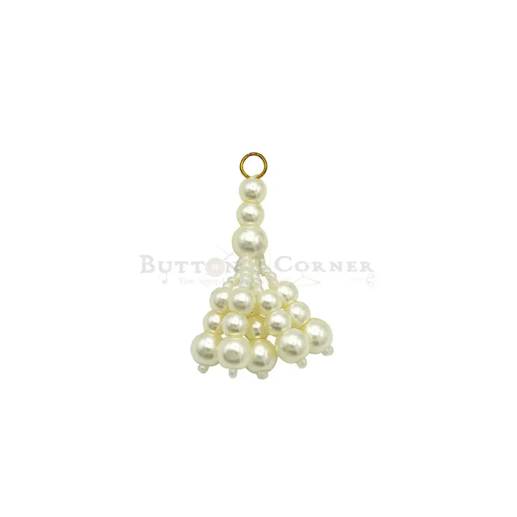 Fancy Glass Beads Pearl Tassel