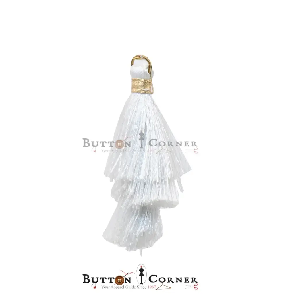 Three-Step Embroidery Thread Tassel